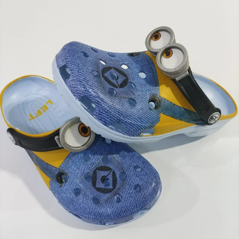 💛 Step into Comfort and Fun with the Minions Hole Sandals!